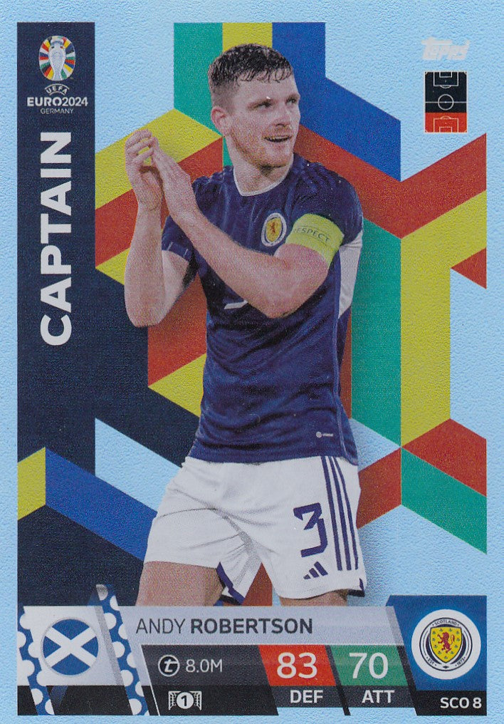 SCO.08 - ANDY ROBERTSON - SCOTLAND - CAPTAIN