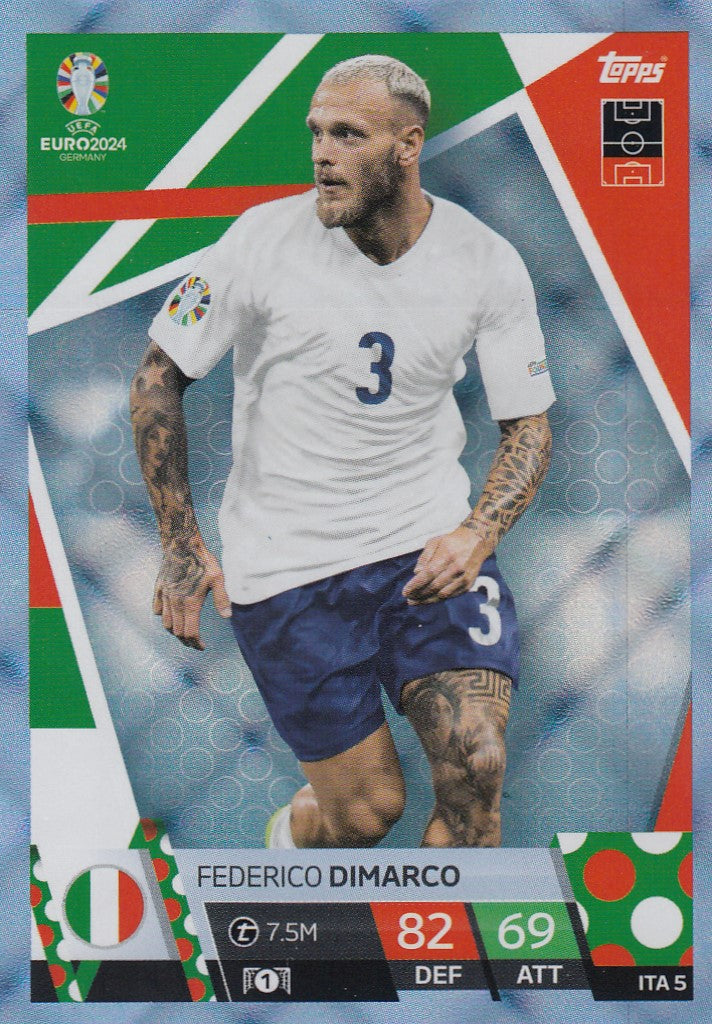 ITA.05 - FEDERICO DIMARCO - ITALY - BLUE CRYSTAL HOLOGRAPH