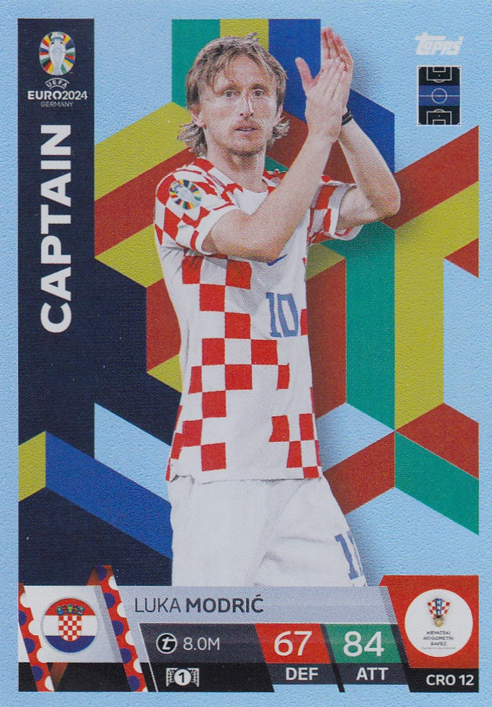 CRO.12 - LUKA MODRIC - CROATIA - CAPTAIN