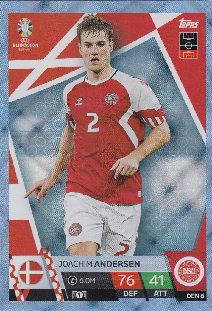 DEN.06 - JOACHIM ANDERSEN - DENMARK - BLUE CRYSTAL HOLOGRAPH