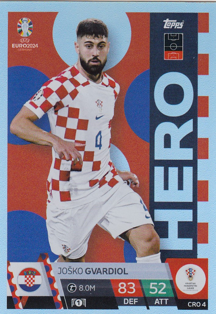 CRO.04 - JOSKO GVARDIOL - CROATIA - HERO