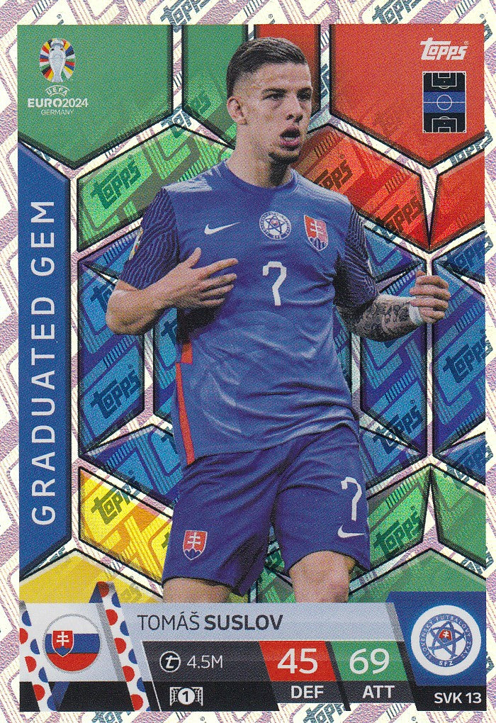SVK.13 - TOMÀS SUSLOV - SLOVAKIA - GRADUATED GEM
