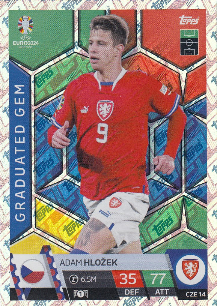 CZE.14 - ADAM HLOZEK - CZECHIA - GRADUATED GEM