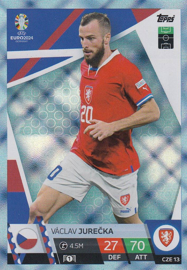 CZE.13 - VÀCLAV JURECKA - CZECHIA - BLUE CRYSTAL HOLOGRAPH