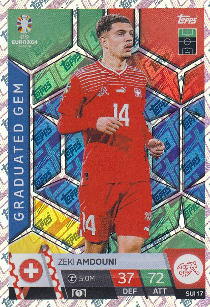 SUI.17 - ZEKI AMDOUNI - SWITZERLAND - GRADUATED GEM