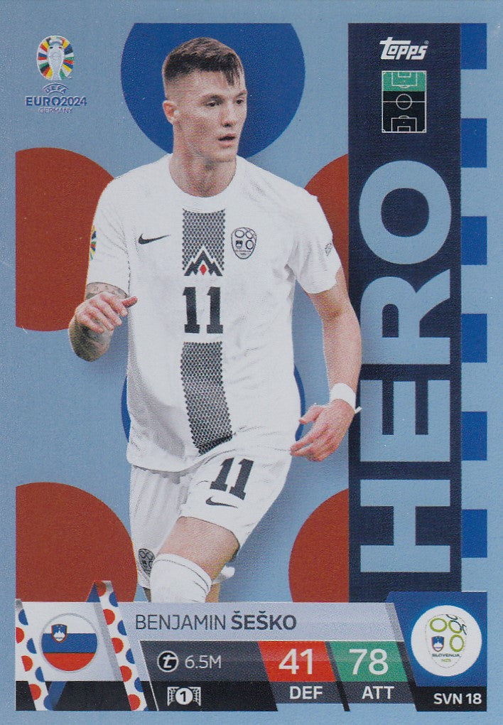 SVN.18 - BENJAMIN SESKO - SLOVENIA - HERO