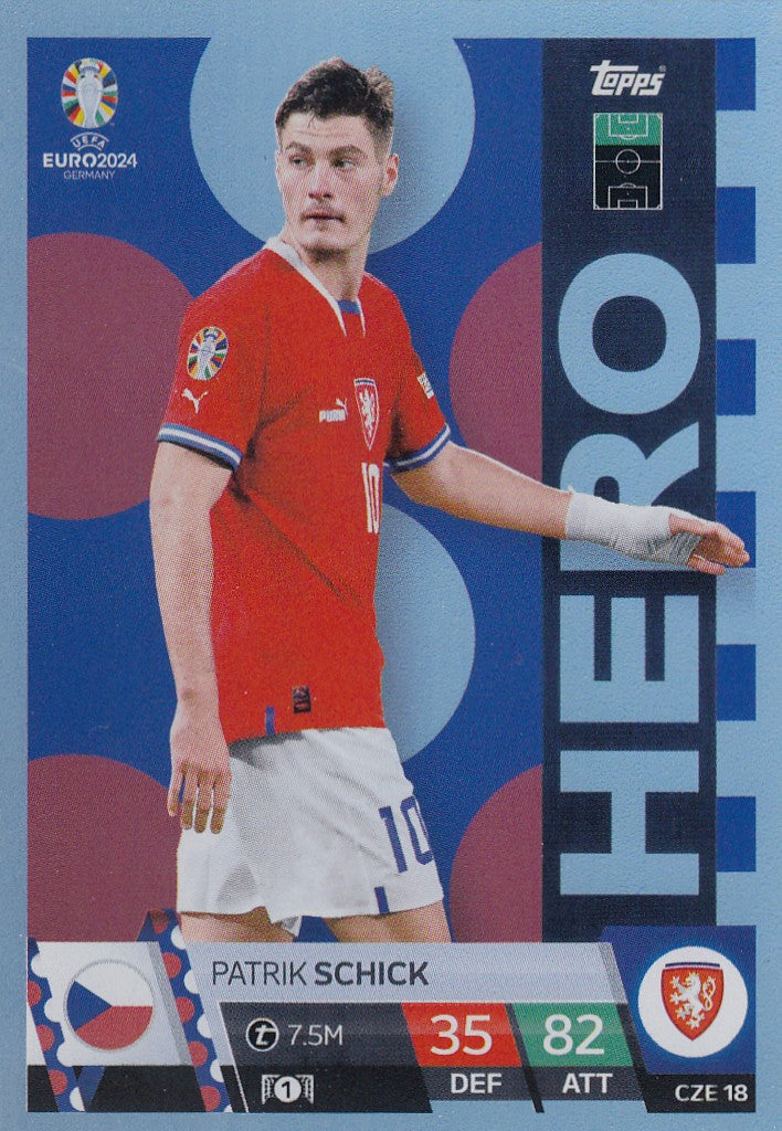 CZE.18 - PATRIK SCHICK - CZECHIA - HERO