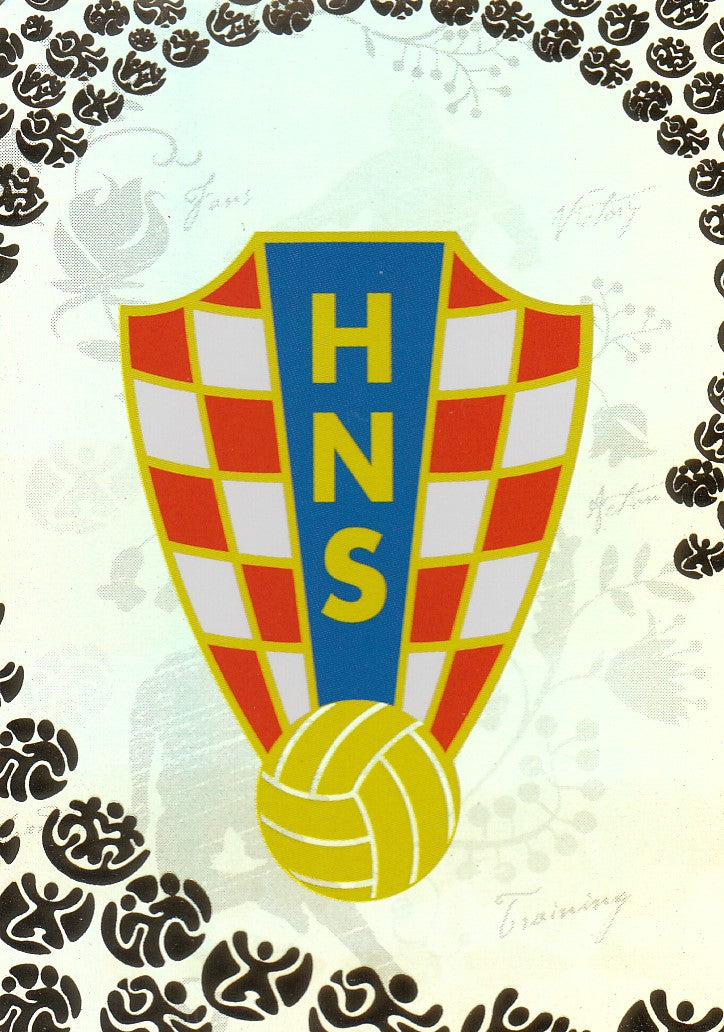 011. HRVATSKA - COUNTRY BADGE - RAINBOW CARD