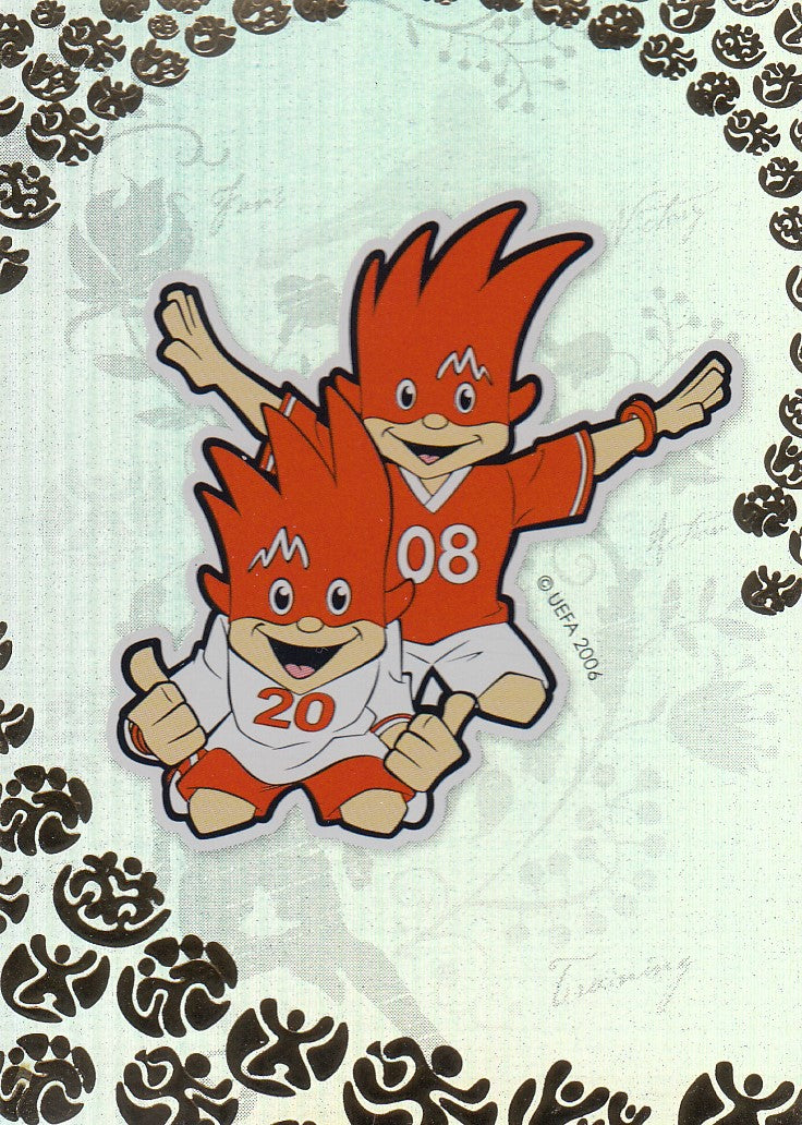 003. EURO 2008 - MASCOT - RAINBOW CARD