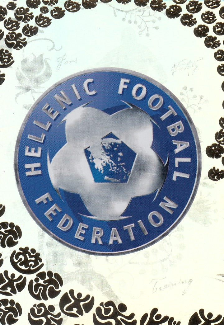 009. HELLAS - COUNTRY BADGE - RAINBOW CARD