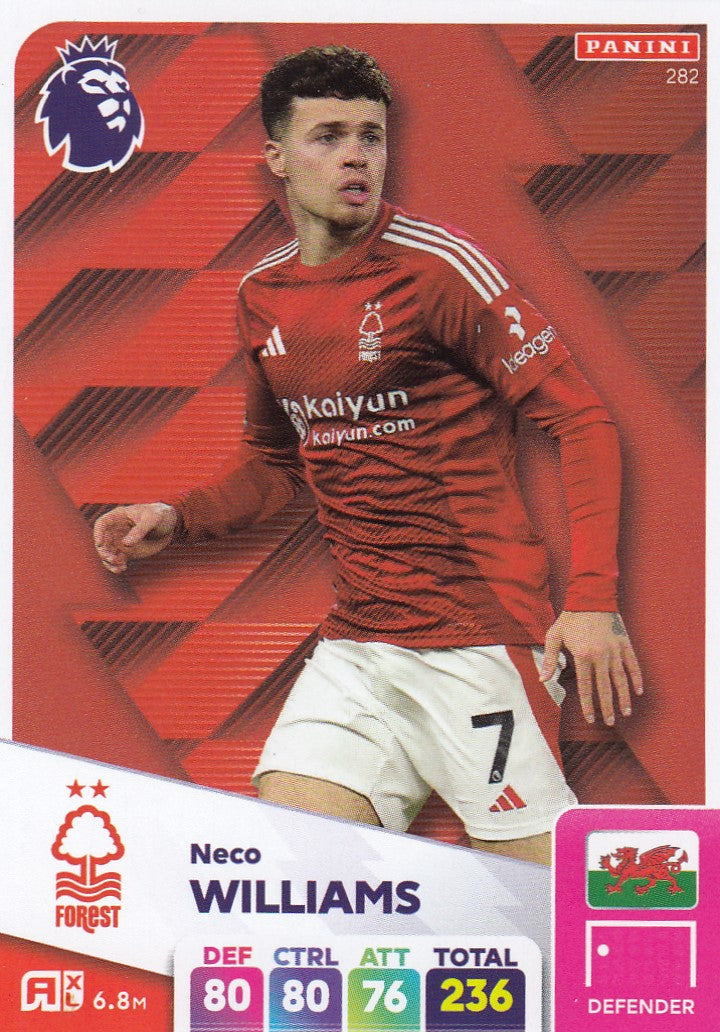 282. NECO WILLIAMS - NOTTINGHAM FOREST