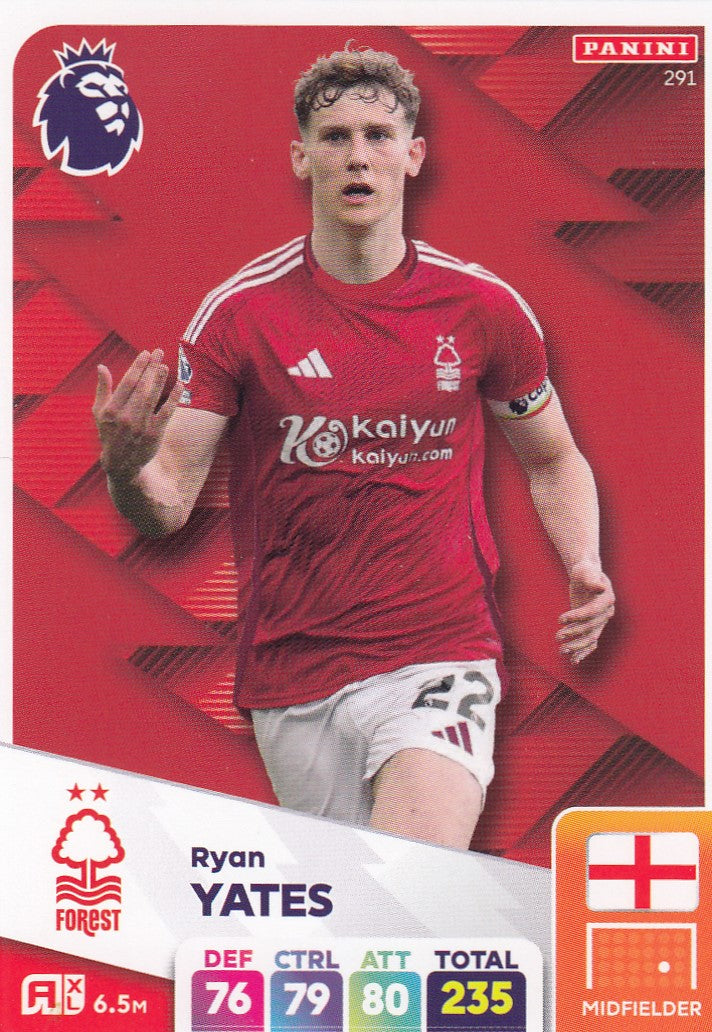 291. RYAN YATES - NOTTINGHAM FOREST