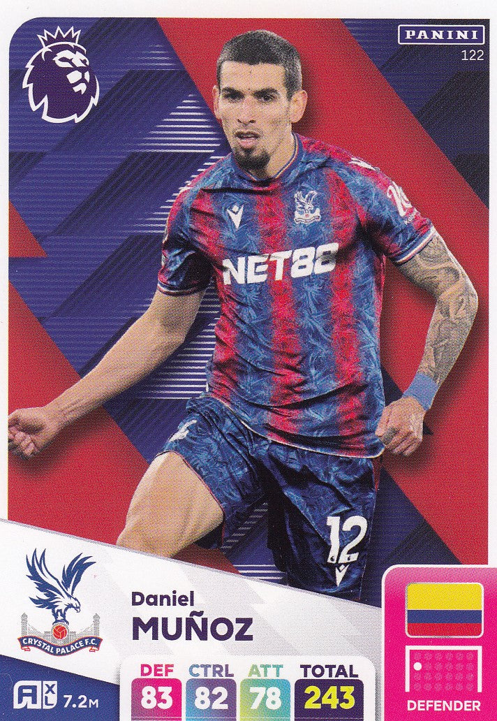 122. DANIEL MUNOZ - CRYSTAL PALACE