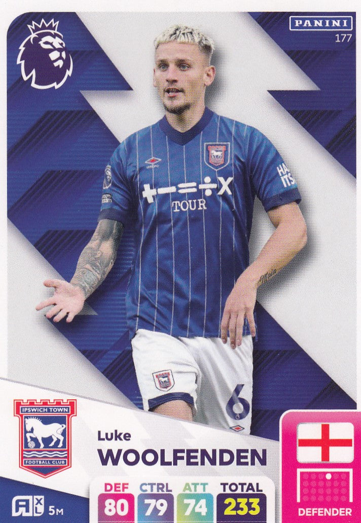 177. LUKE WOOLFENDEN - IPSWICH TOWN