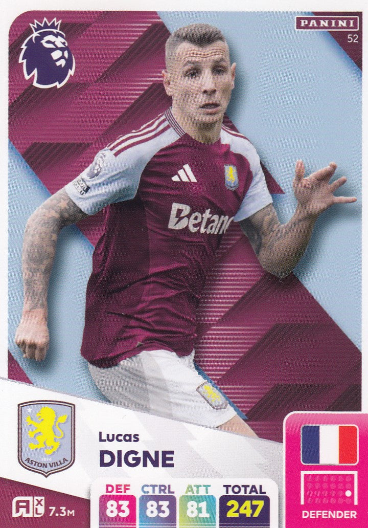 052. LUCAS DIGNE - ASTON VLLA