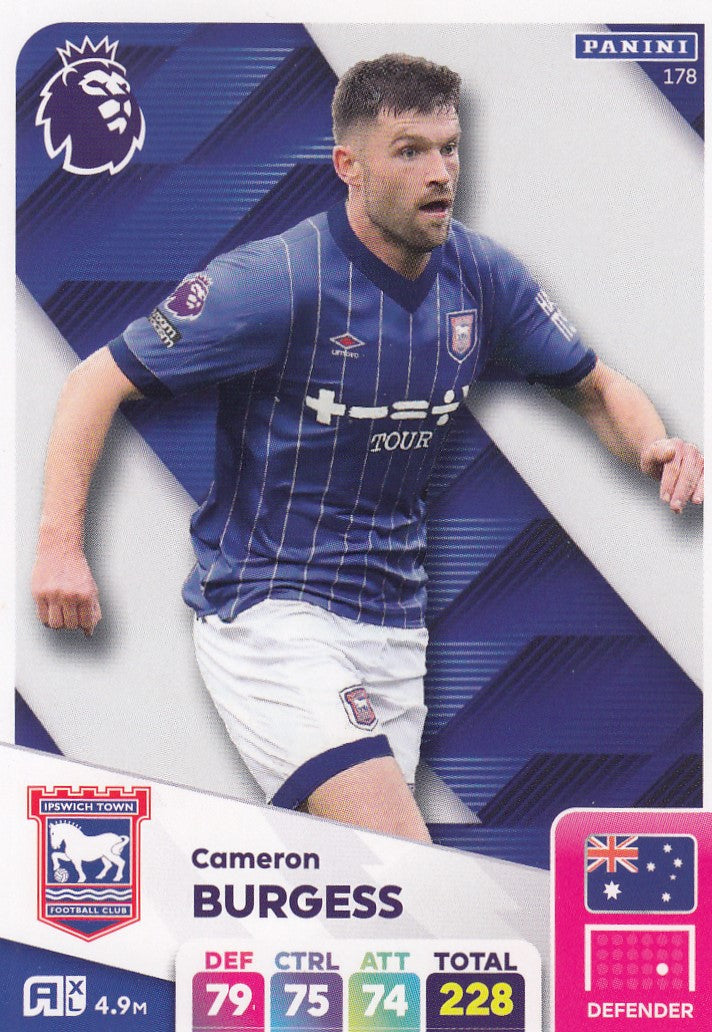 178. CAMERON BURGESS - IPSWICH TOWN
