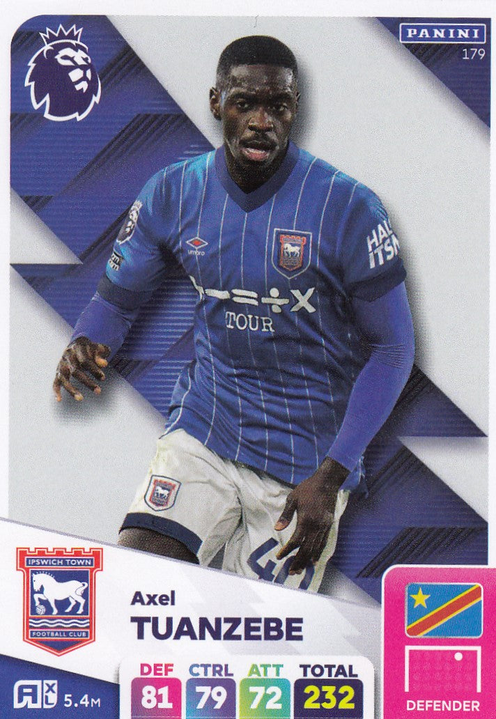 179. AXEL TUANZEBE - IPSWICH TOWN