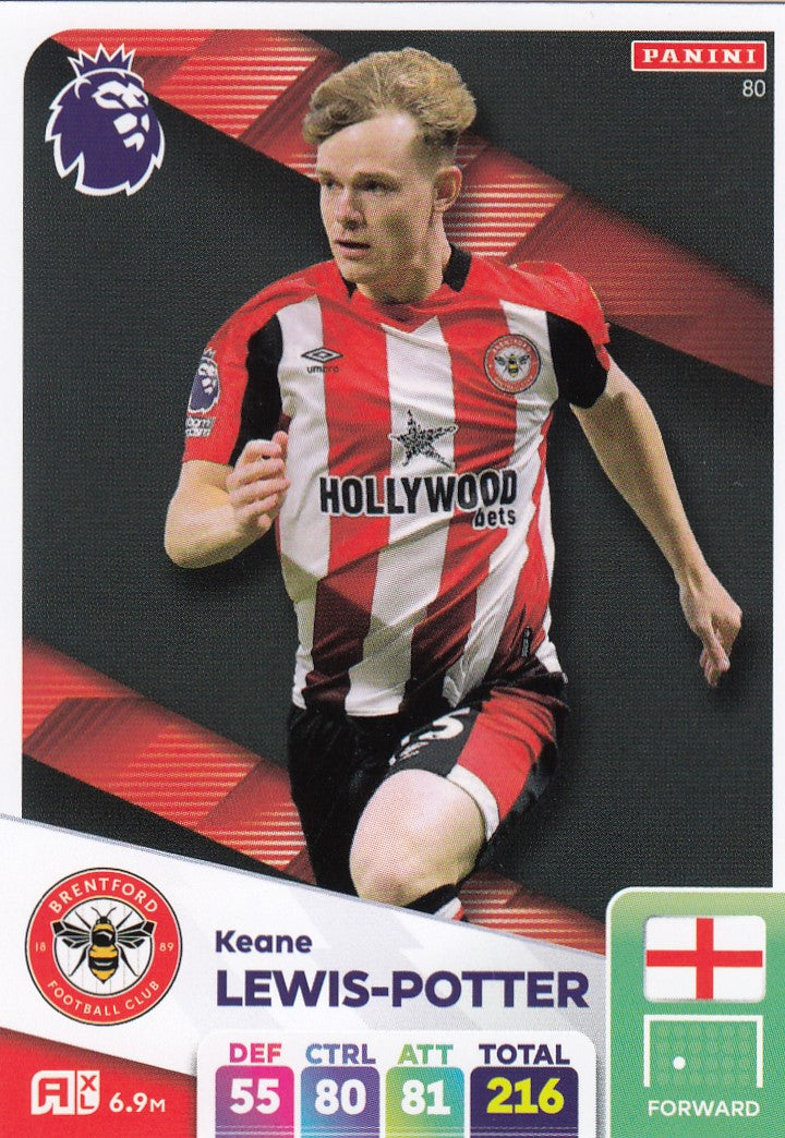 080. KEANE LEWIS-POTTER - BRENTFORD