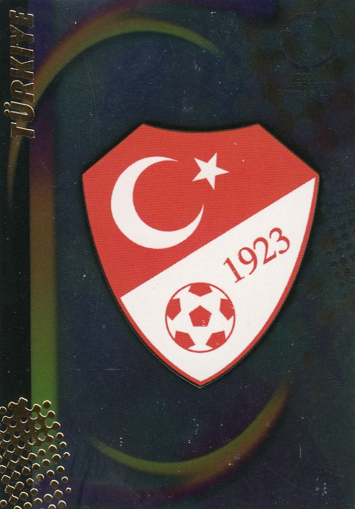 138. TYRKIA - COUNTRY BADGE - FOIL