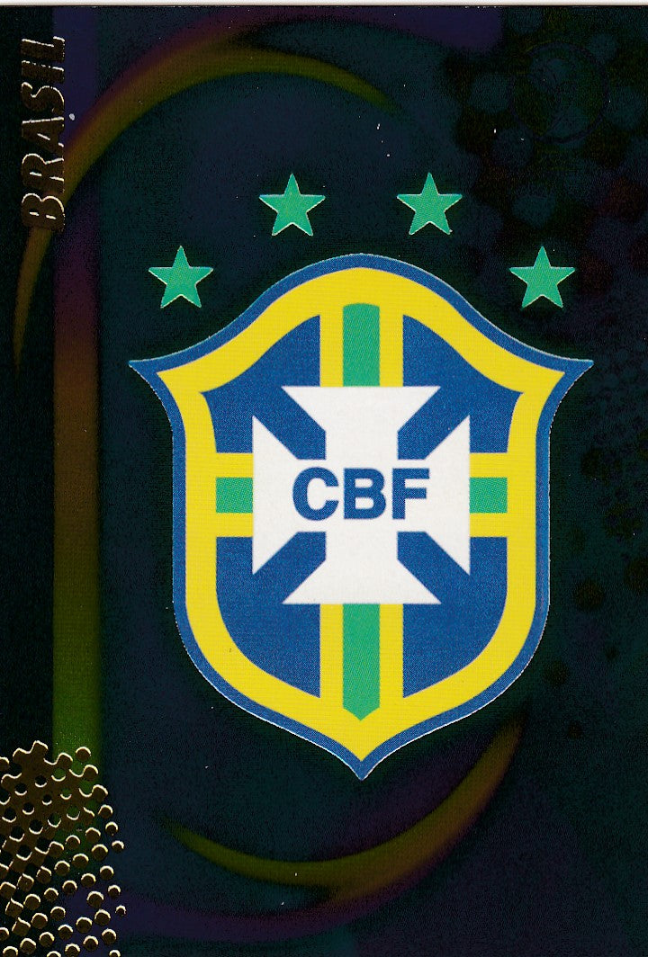 122. BRASIL - COUNTRY BADGE - FOIL