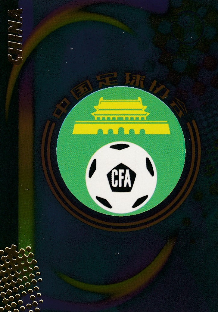 123. CHINA - COUNTRY BADGE - FOIL