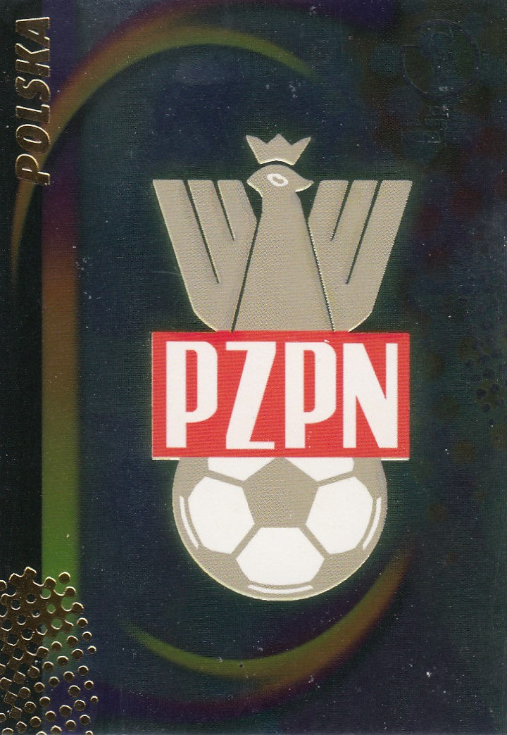 133. POLSKA - COUNTRY BADGE - FOIL
