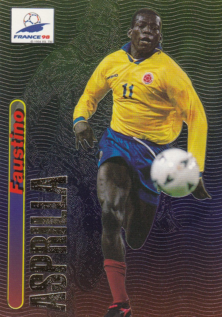 073. FAUSTINO ASPRILLA - COLOMBIA - FOIL