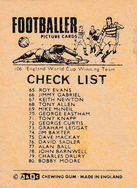 106. CHECKLIST - 065-080 (UKRYSSET)