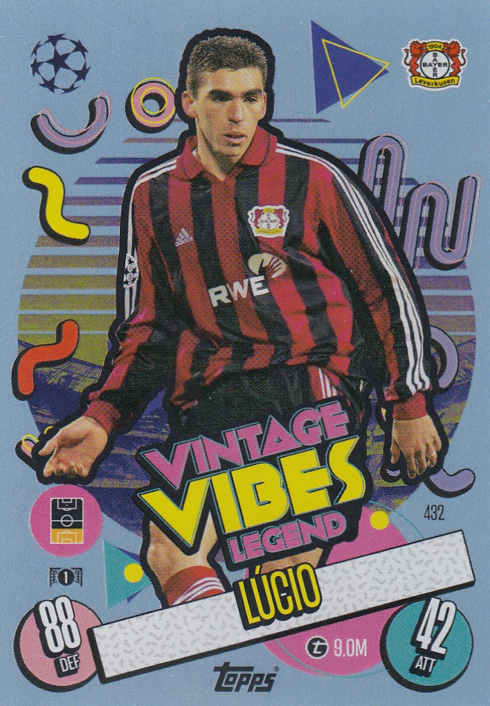 432. LÙCIO - BAYER LEVERKUSEN - VINTAGE VIBES LEGEND