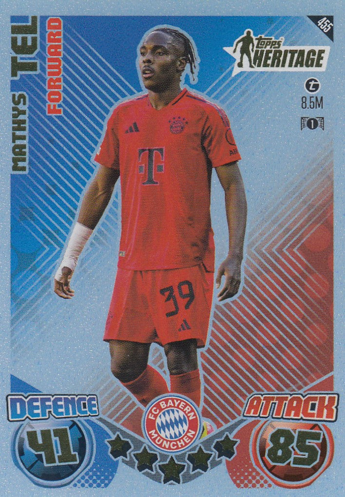 455. MATHYS TEL - BAYERN MUNCHEN - HERITAGE
