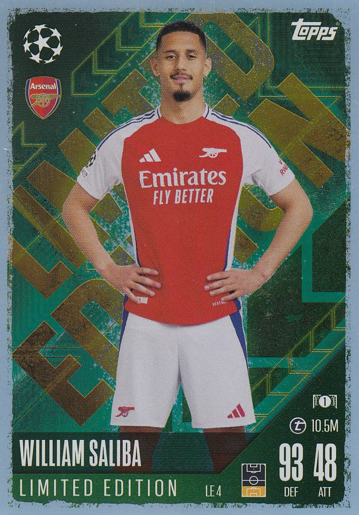 LE-04. WILLIAM SALIBA - ARSENAL - LIMITED EDITION