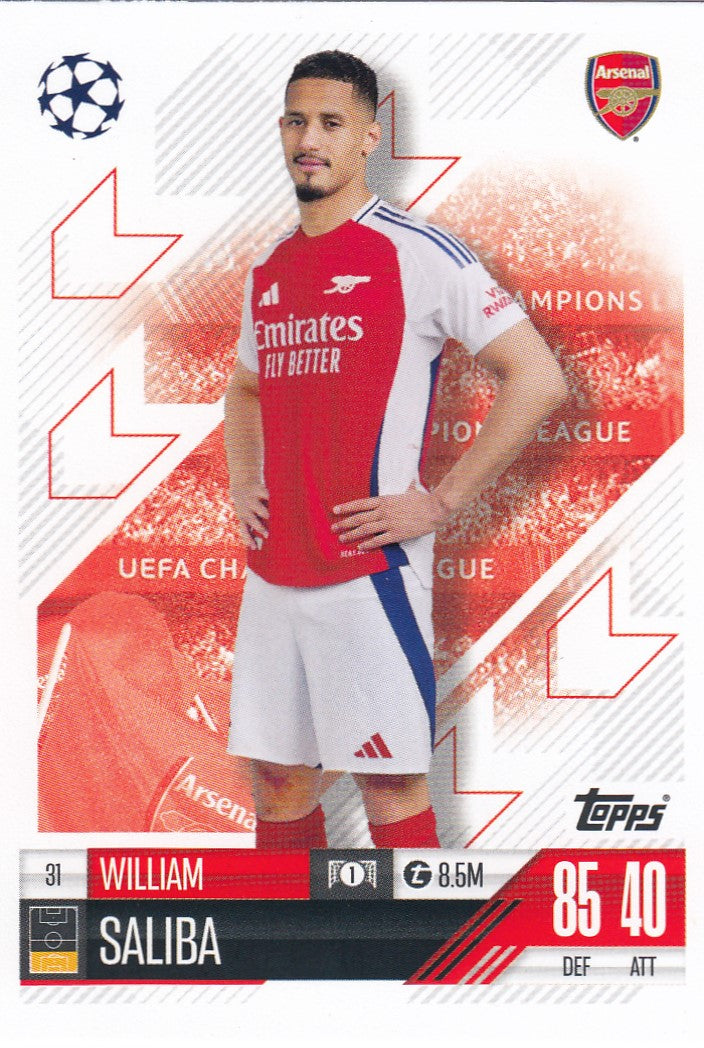 031. WILLIAM SALIBA - ARSENAL