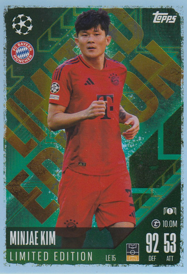 LE-15. MINJAE KIM - BAYERN MUNCHEN - LIMITED EDITION