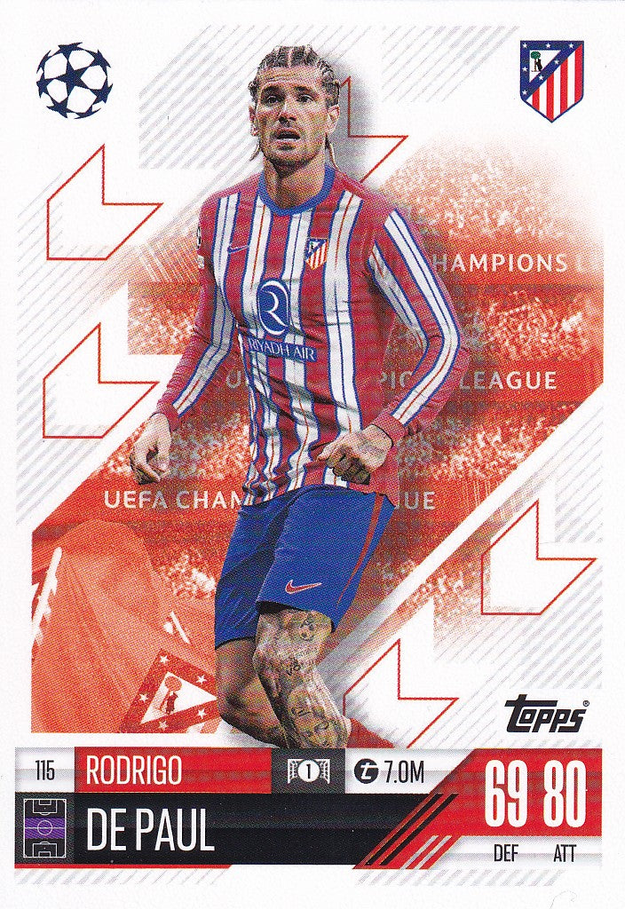 115. RODRIGO DE PAUL - ATLETICO DE MADRID