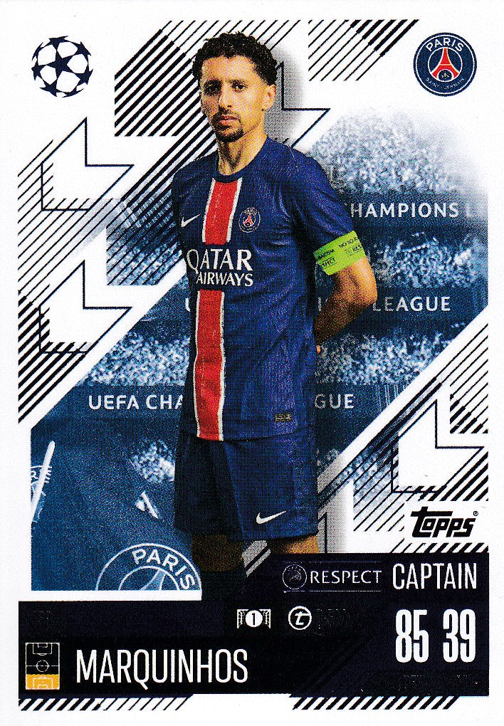 158. MARQUINHOS - PARIS SAINT-GERMAIN - CAPTAIN