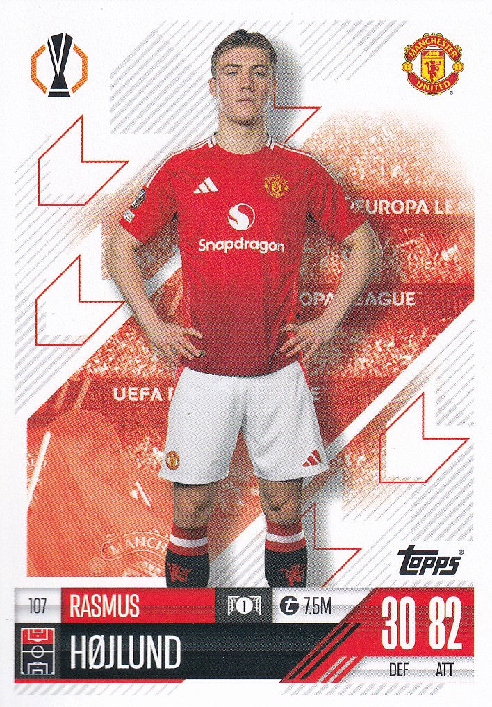 107. RASMUS HØJLUND - MANCHESTER UNITED