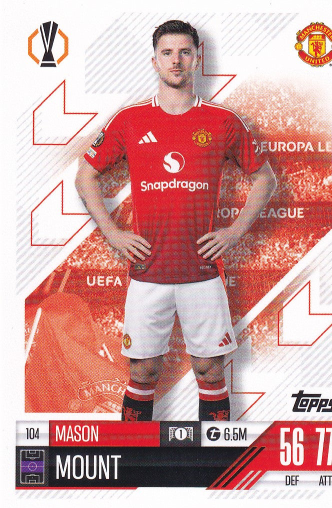 104. MASON MOUNT - MANCHESTER UNITED