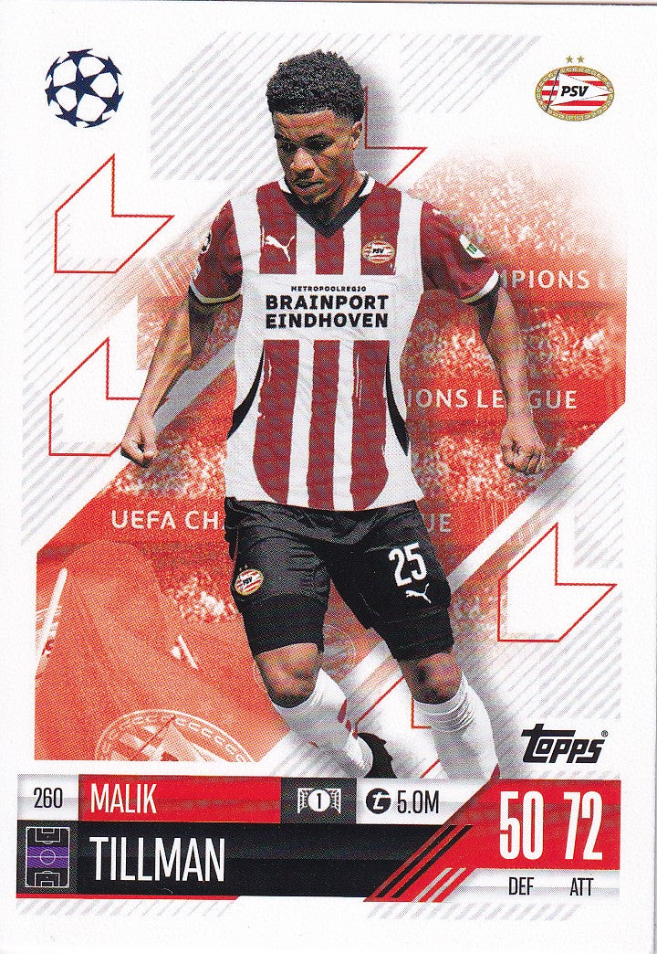 260. MALIK TILLMAN - PSV EINDHOVEN