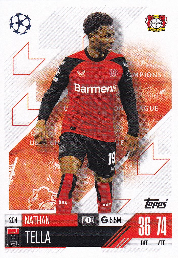204. NATHAN TELLA - BAYER 04 LEVERKUSEN