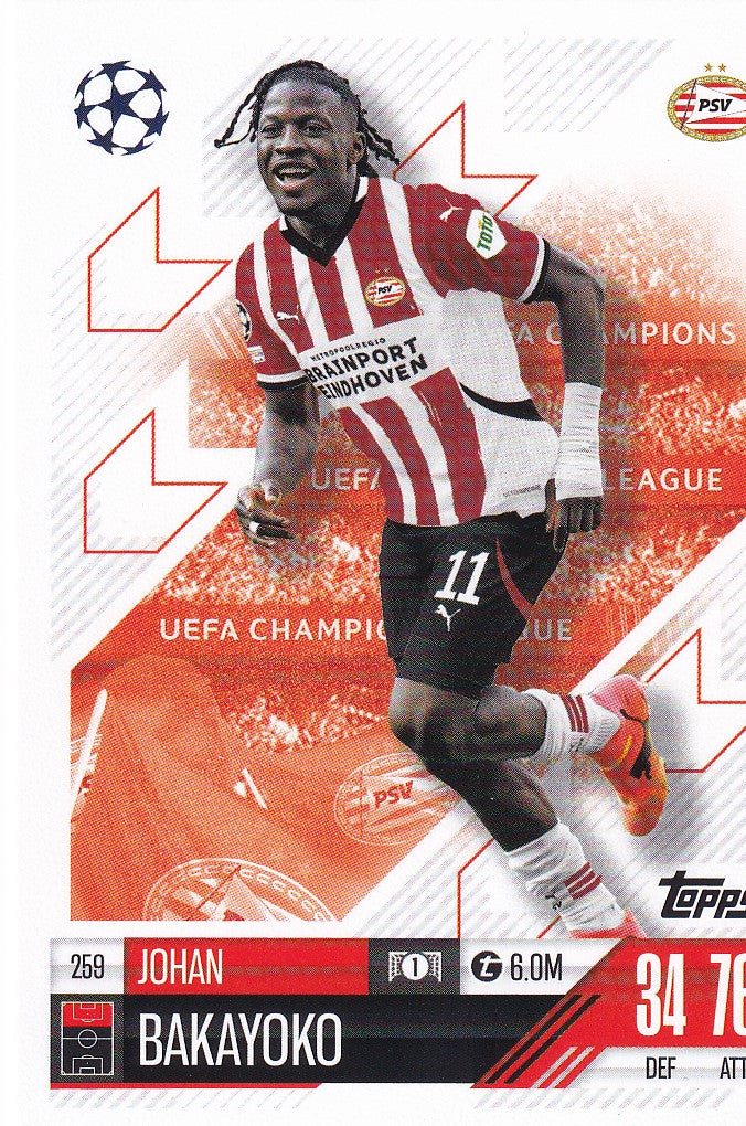 259. JOHAN BAKAYOKO - PSV EINDHOVEN