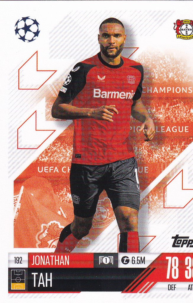 192. JONATHAN TAH - BAYER 04 LEVERKUSEN