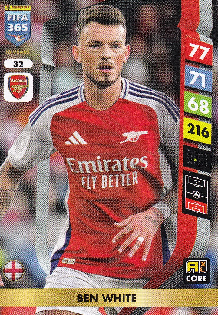 032. BEN WHITE - ARSENAL