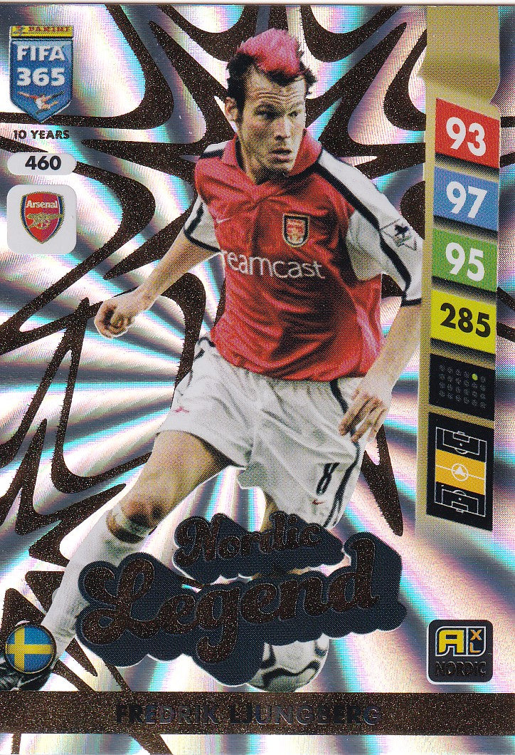 460. FREDRIK LJUNGBERG - ARSENAL - NORDIC LEGEND