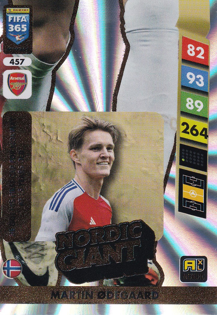 457. MARTIN ØDEGAARD - ARSENAL - NORDIC GIANT
