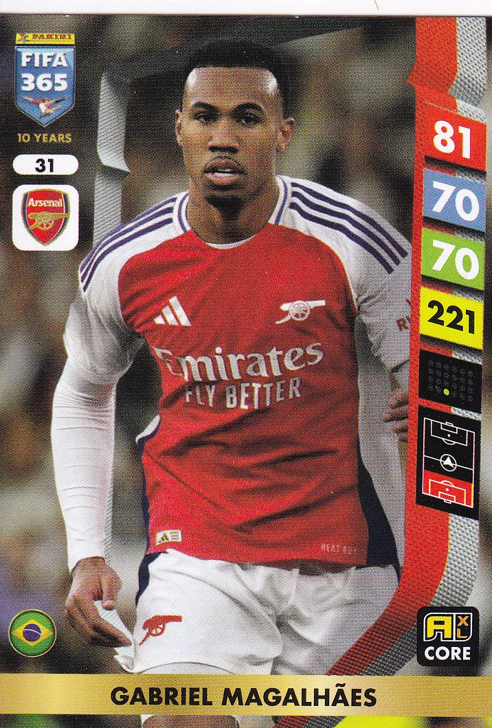 031. GABRIEL MAGHALAES - ARSENAL