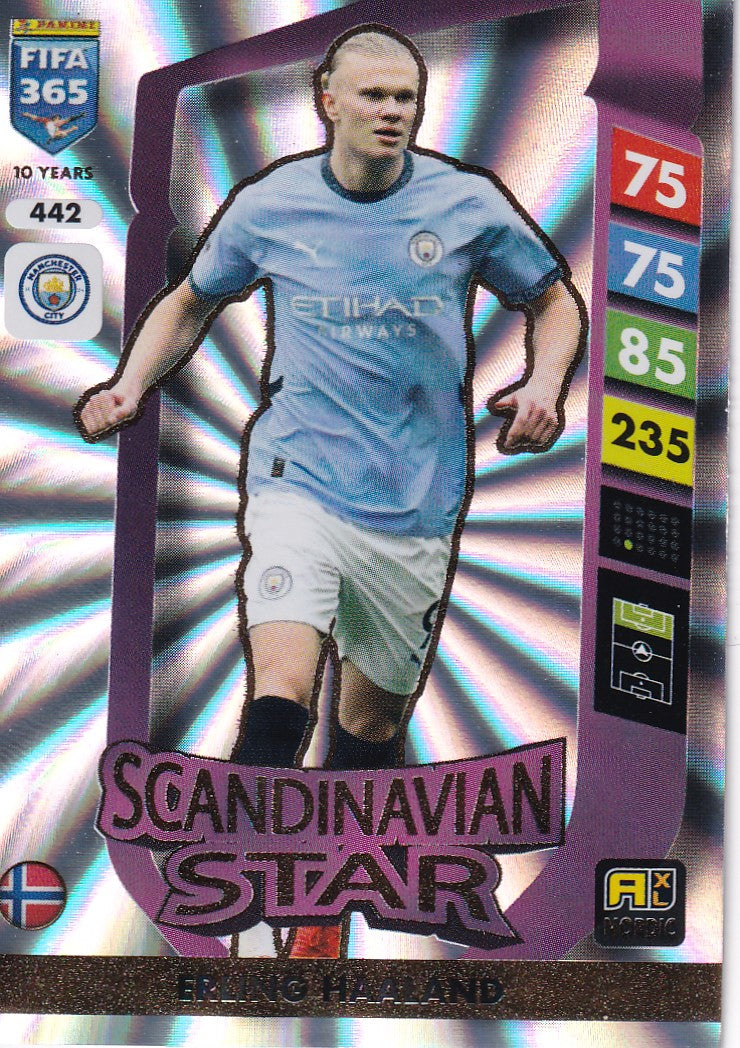 442. ERLING HAALAND - MANCHESTER CITY - SCANDINAVIAN STAR