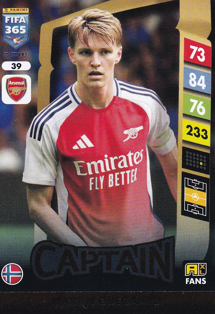 039. MARTIN ØDEGAARD - ARSENAL - CAPTAIN