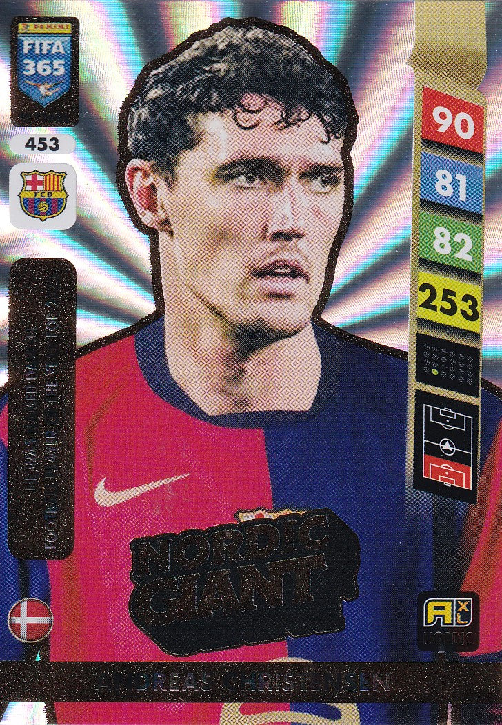 453. ANDREAS CHRISTENSEN - BARCELONA - NORDIC GIANT