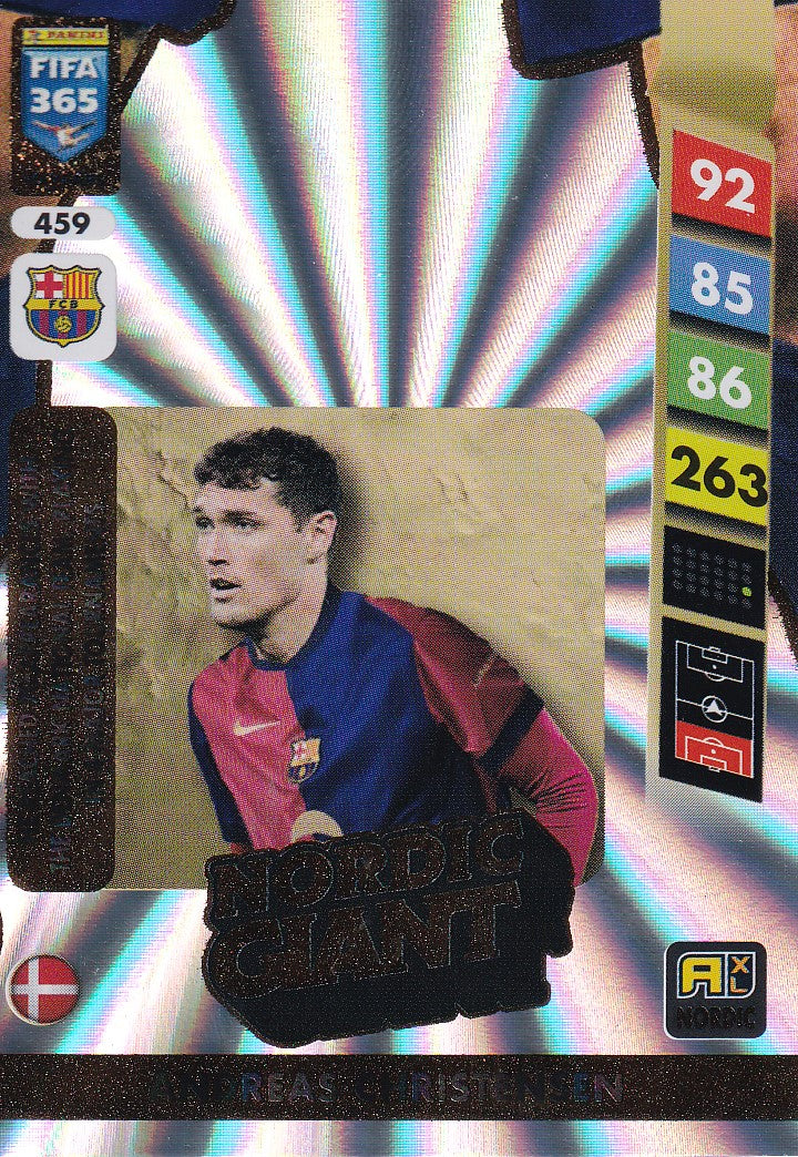 459. ANDREAS CHRISTENSEN - BARCELONA - NORDIC GIANT