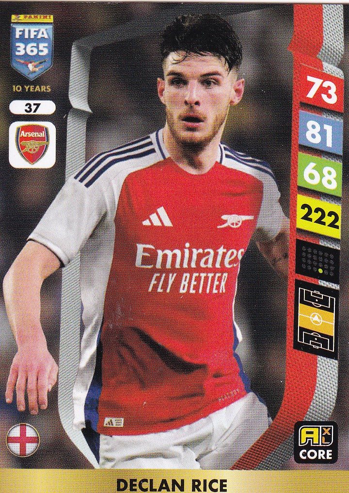 037. DECLAN RICE - ARSENAL